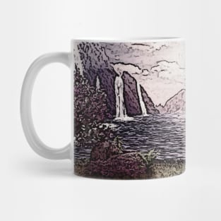 Lilac Valley Painting Mug